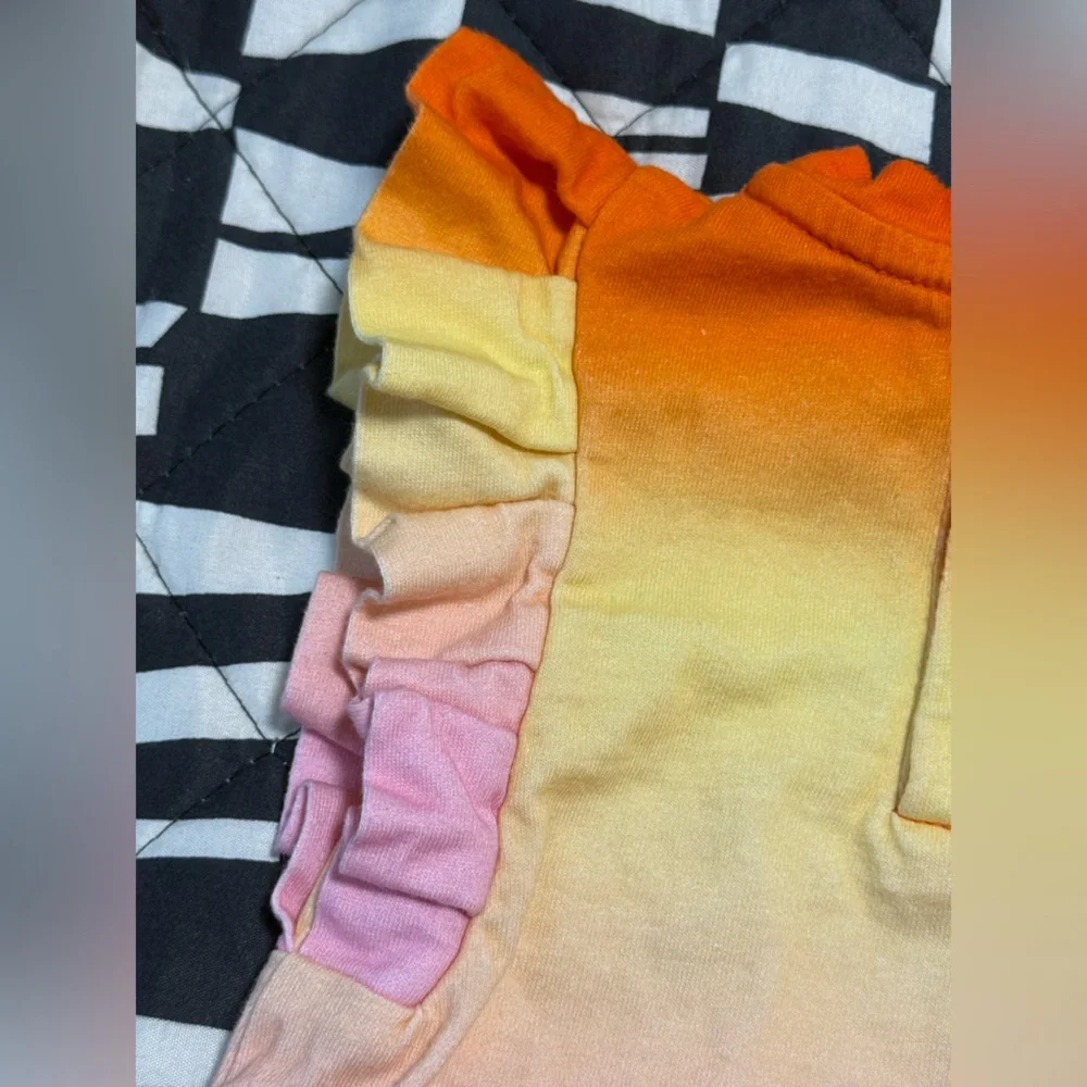 GIVENCHY Ruffled Ombré Cotton Shirt Size 6M - Picture 12 of 15